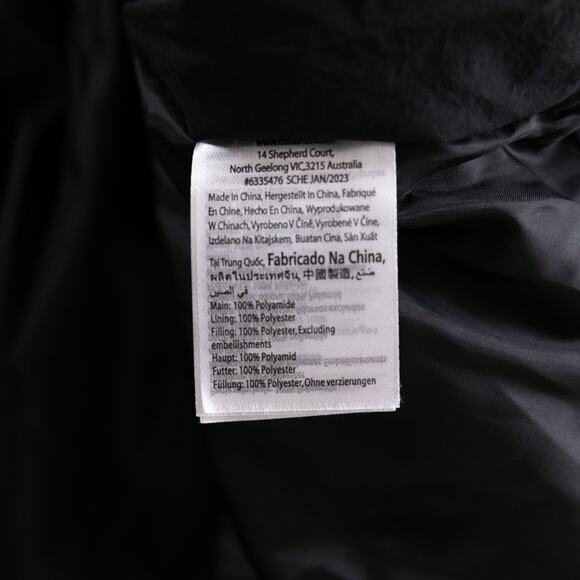 Cotton On Women the Recycled Mother Puffer Jacket 3.0 Black Size S (Pre owned) - Picture 6 of 6
